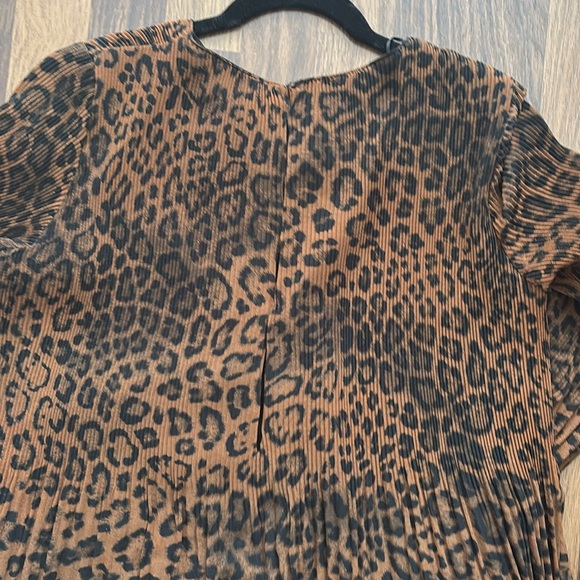 Zara Leopard Print Mini Dress - Picture 5 of 5
